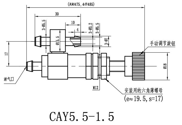 йѹСCA1.5άߴͼ