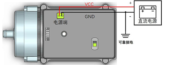 无刷微型真空泵F50V50基础型接口示意图